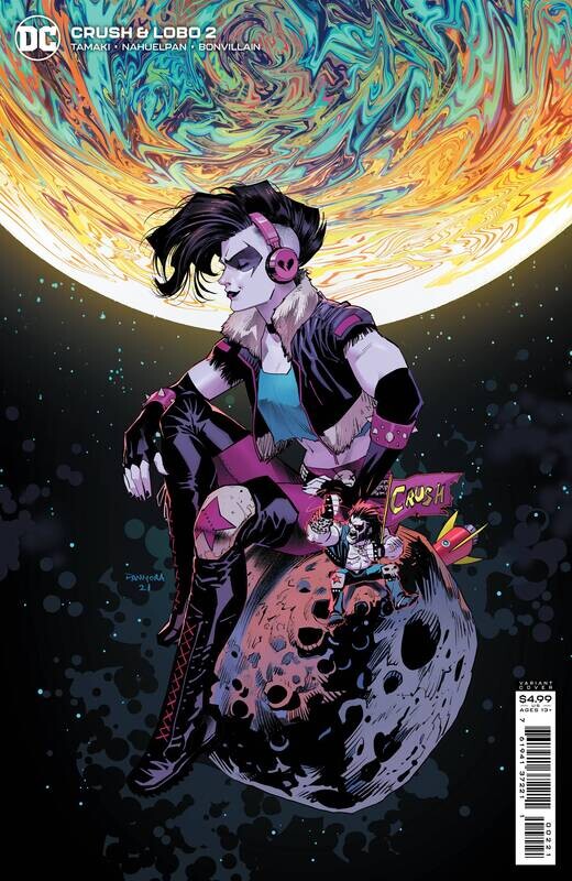 CRUSH & LOBO #2 CVR B CARDSTOCK MORA VAR
DC COMICS
(7th July 2021)
