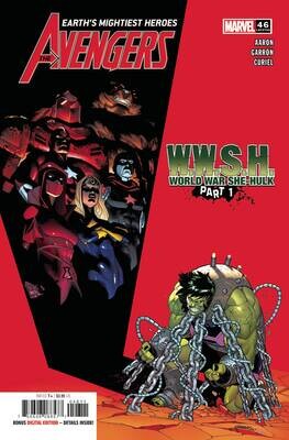 AVENGERS #46
MARVEL COMICS
(7th July 2021) AVENGERS #46
MARVEL COMICS
(7th July 2021)