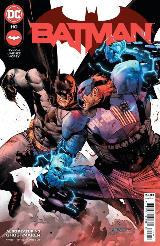 BATMAN #110 CVR A JIMENEZ
DC COMICS
(7th July 2021)