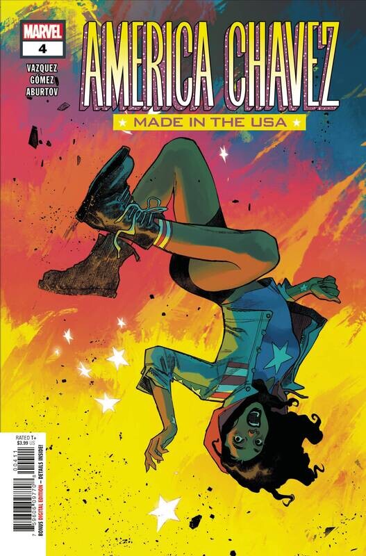 AMERICA CHAVEZ MADE IN USA #4 (OF 5)
MARVEL COMICS
(7th July 2021)