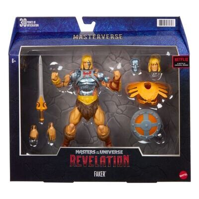 Masters of the Universe REVELATION DELUXE FAKER Action Figure (MASTERVERSE)