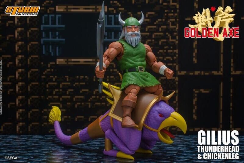 STORM COLLECTIBLES Golden Axe Gilius Thunderhead 1/12 Scale Figure