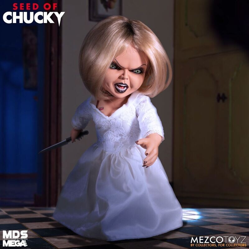 MEZCO MEGA SCALE SEED OF CHUCKY: TALKING TIFFANY MEZCO MEGA SCALE SEED OF CHUCKY: TALKING TIFFANY