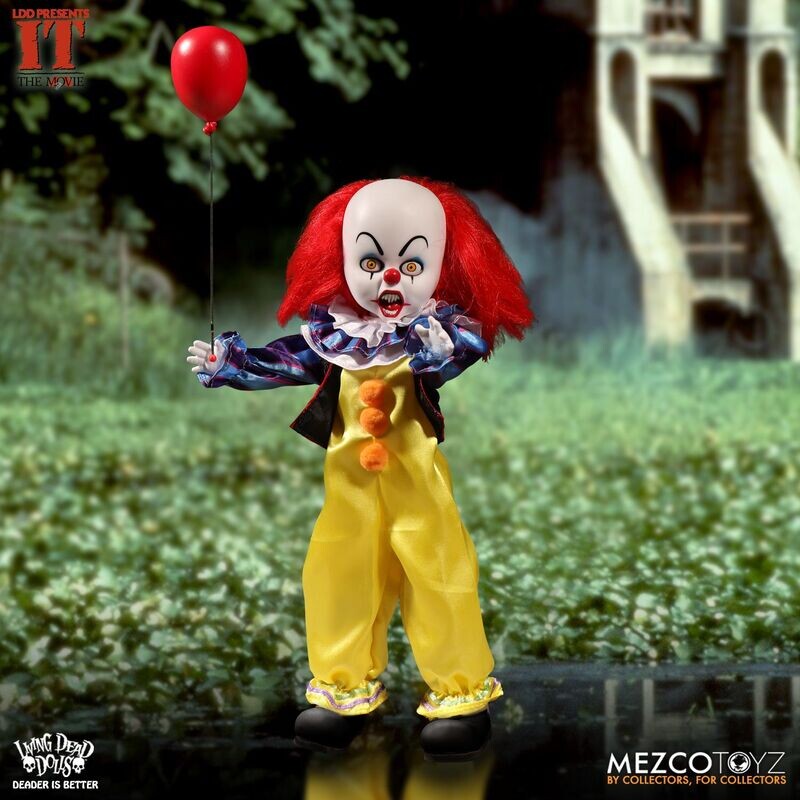 MEZCO LIVING DEAD DOLLS Presents: IT (1990) PENNYWISE