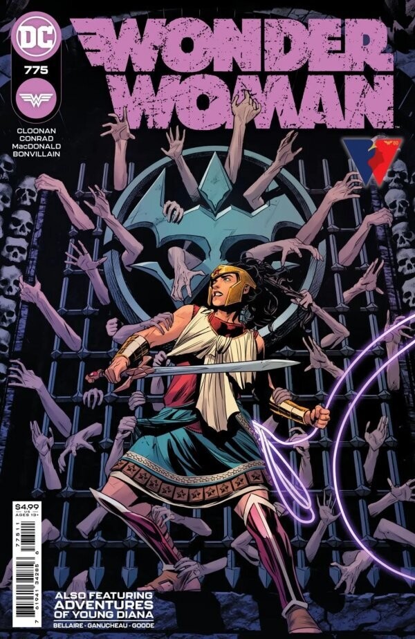 WONDER WOMAN #775 CVR A MOORE
DC COMICS
(14th July 2021)