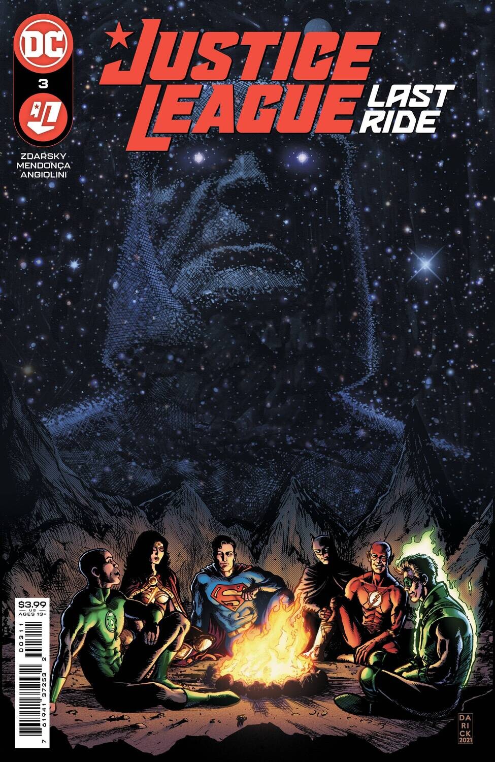 JUSTICE LEAGUE LAST RIDE #3 CVR A ROBERTS
DC COMICS
(14th July 2021)
