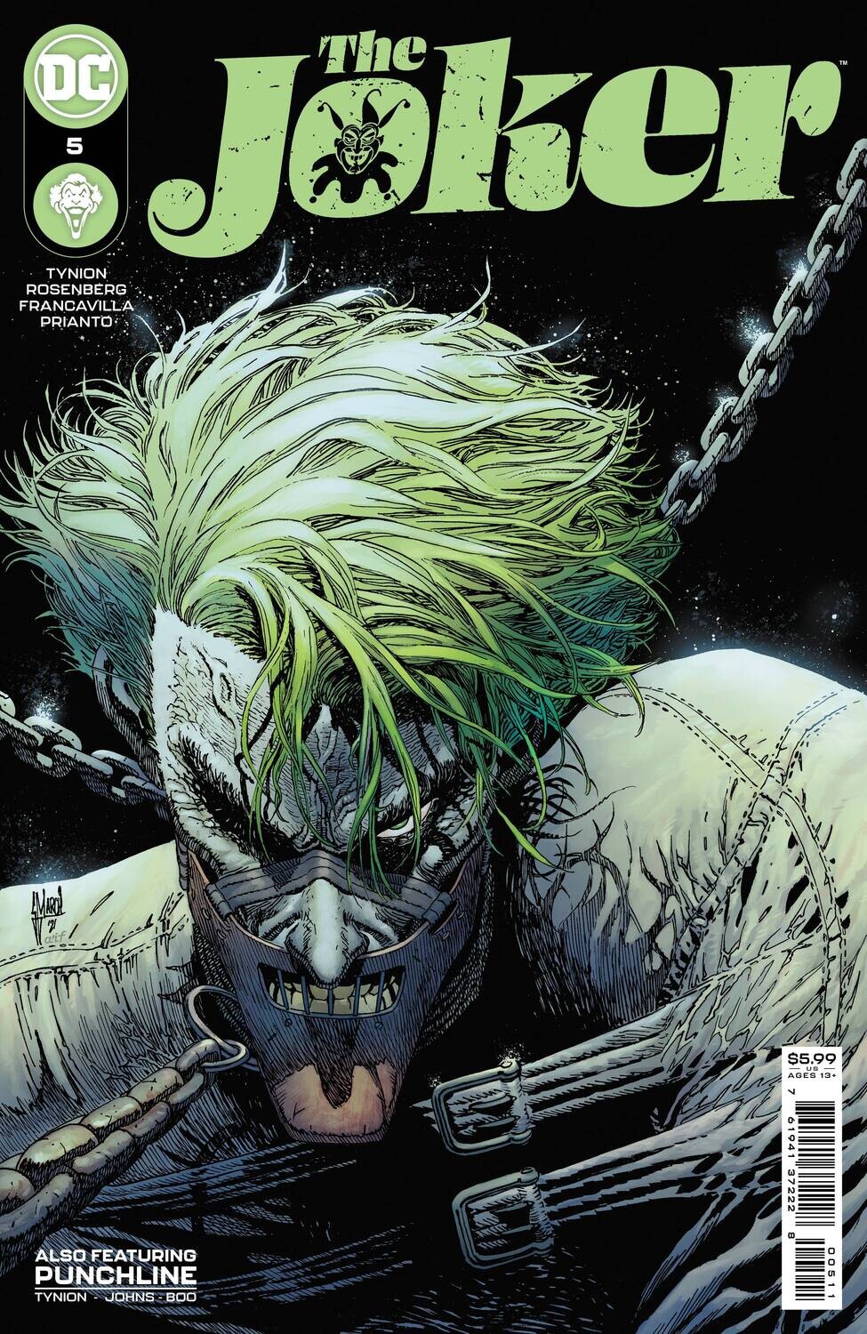 JOKER #5 CVR A MARCH
DC COMICS
(14th July 2021)