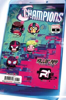CHAMPIONS #8
MARVEL COMICS
(14th July 2021)
