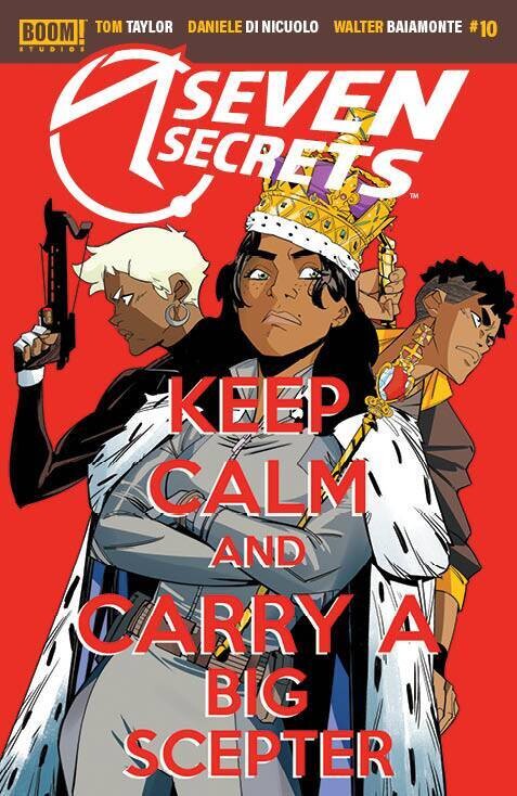 SEVEN SECRETS #10 CVR A DI NICUOLO
BOOM! STUDIOS COMICS
(21st July 2021)