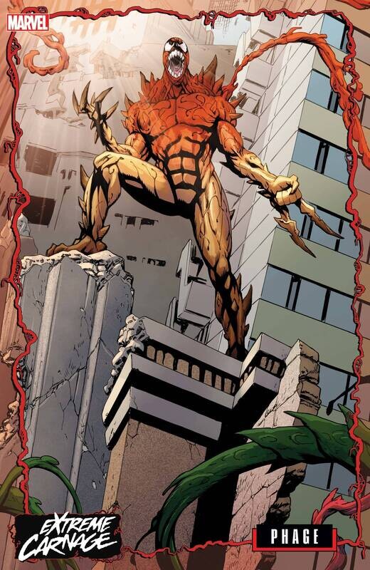 EXTREME CARNAGE PHAGE #1 JOHNSON CONNECTING VAR
MARVEL COMICS
(21st July 2021) EXTREME CARNAGE PHAGE #1 JOHNSON CONNECTING VAR
MARVEL COMICS
(21st July 2021)