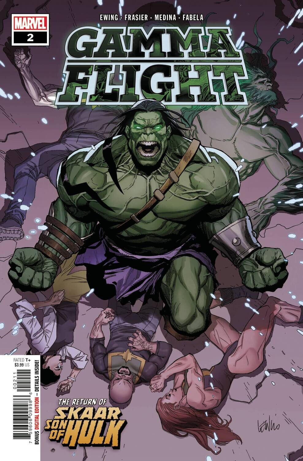 GAMMA FLIGHT #2 (OF 5)
MARVEL COMICS
(21st July 2021)