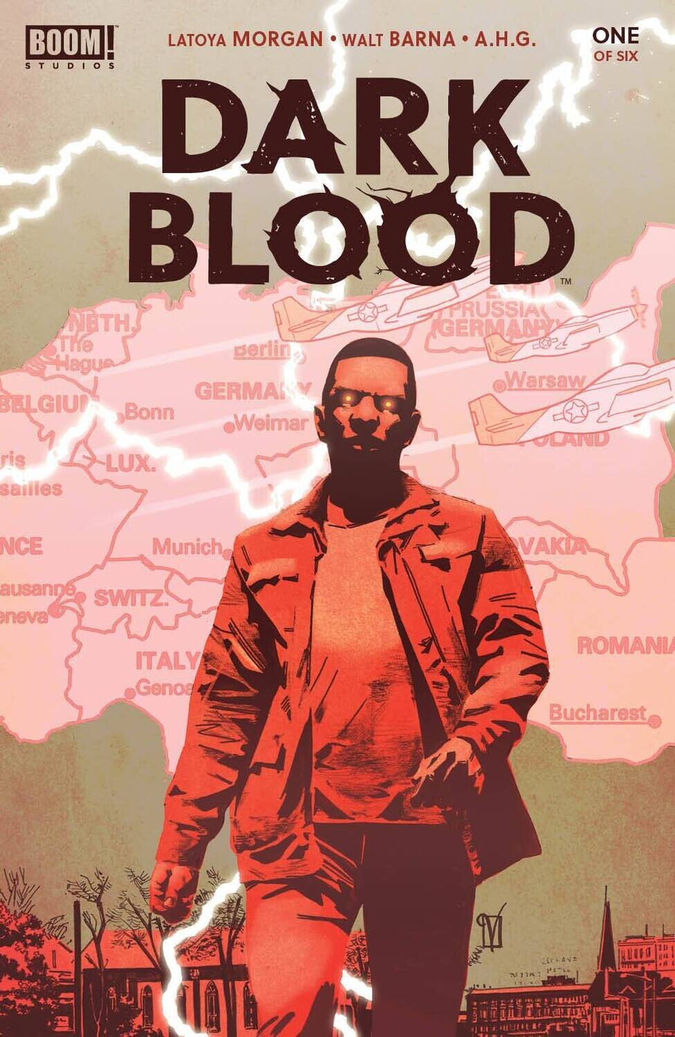 DARK BLOOD #1 (OF 6) CVR A DE LANDRO
BOOM! STUDIOS COMICS
(21st July 2021)