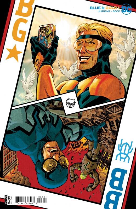 BLUE & GOLD #1 CVR B CARDSTOCK DAVE JOHNSON VAR
DC COMICS
(21st July 2021)