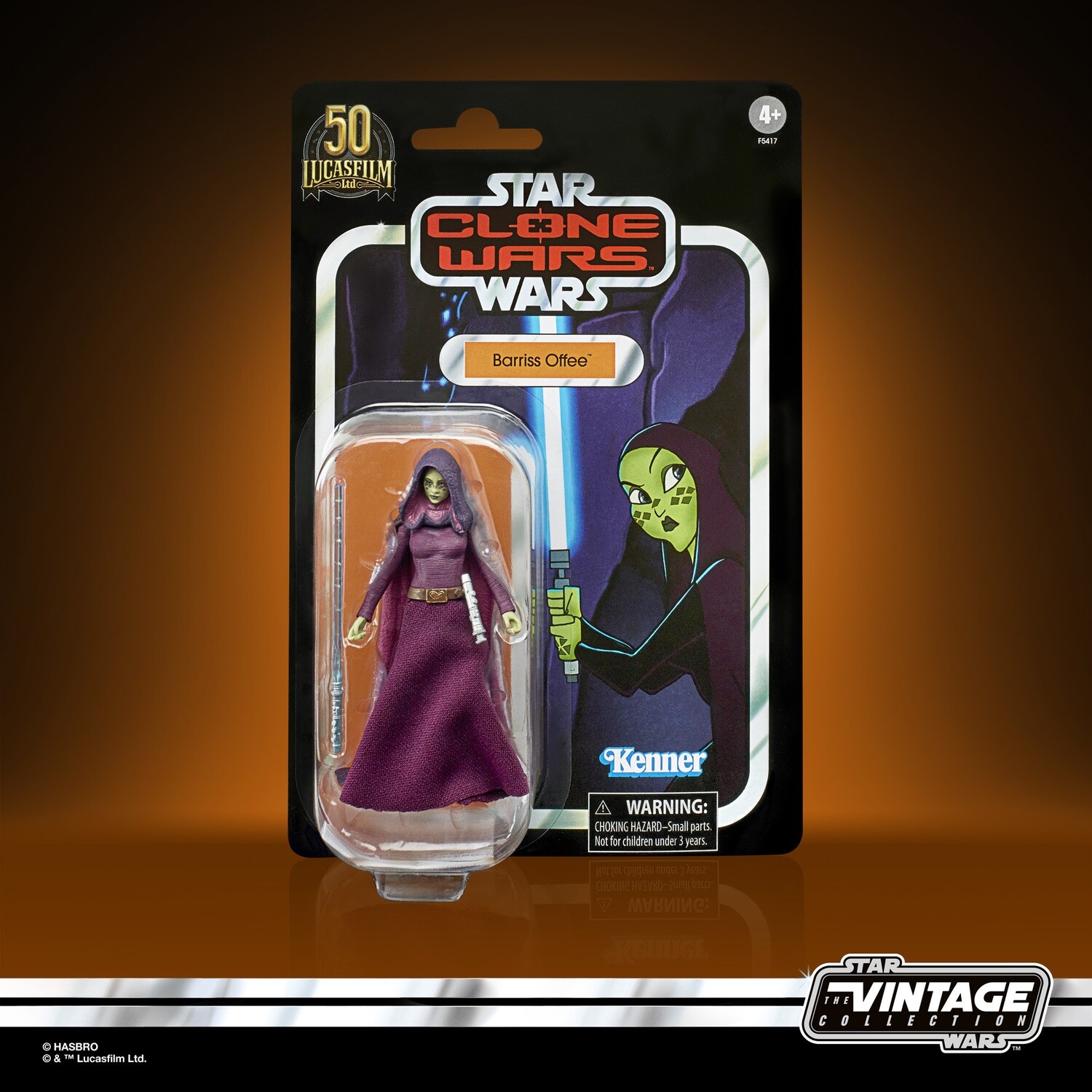 Star Wars The Vintage Collection 3.75" Barriss Offee (Star Wars: Clone Wars)
