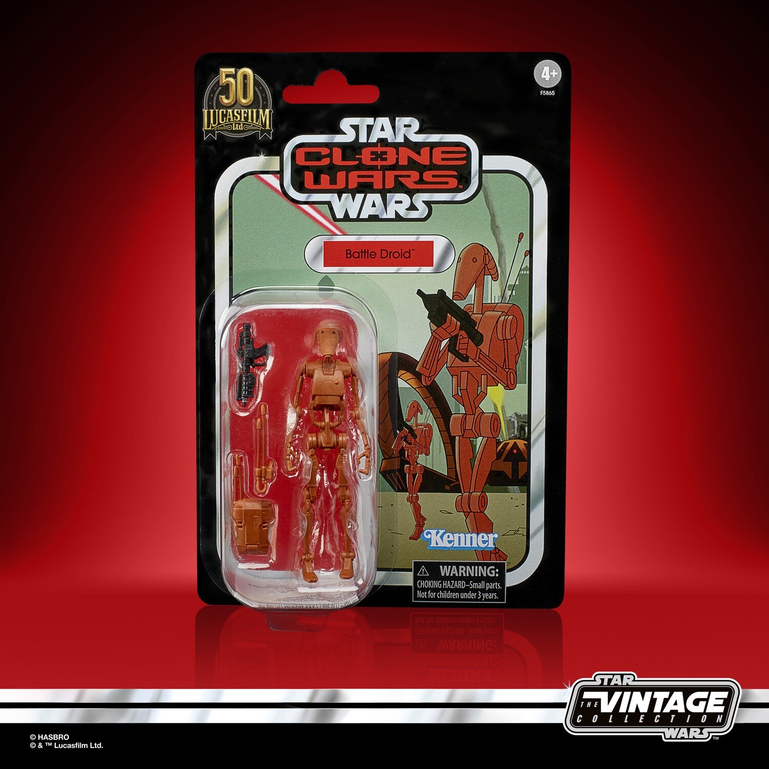 Star Wars The Vintage Collection 3.75" Battle Droid (Star Wars: Clone Wars)