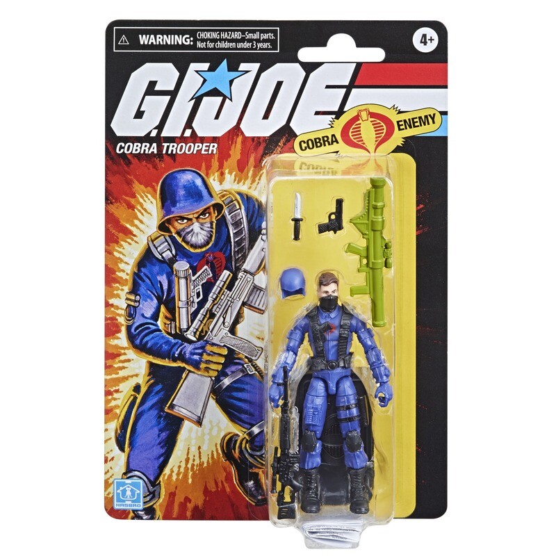 HASBRO GI JOE RETRO COLLECTION WAVE 4 - COBRA TROOPER *MULTI-BUY OPTION*