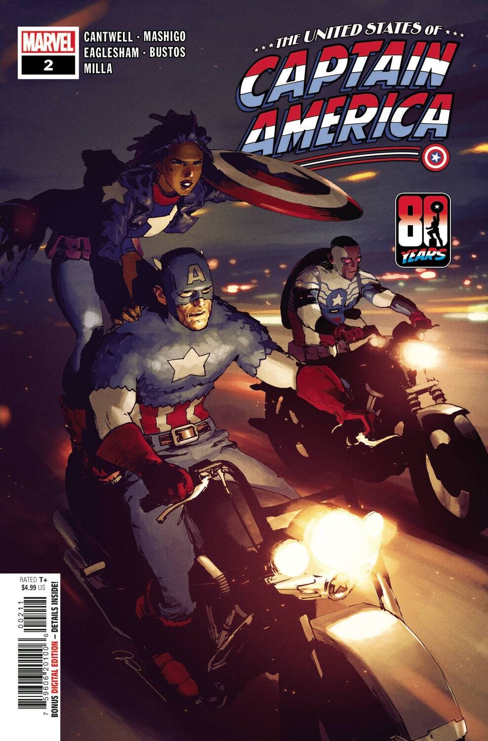 UNITED STATES CAPTAIN AMERICA #2 (OF 5)
MARVEL COMICS
(28th July 2021)