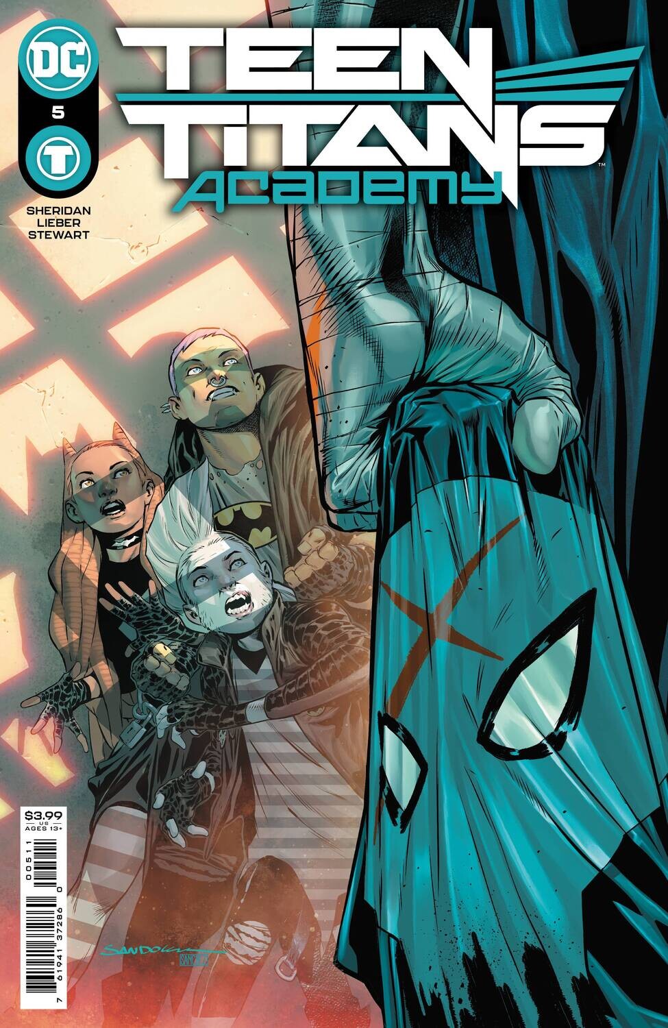 TEEN TITANS ACADEMY #5 CVR A SANDOVAL
DC COMICS
(28th July 2021)