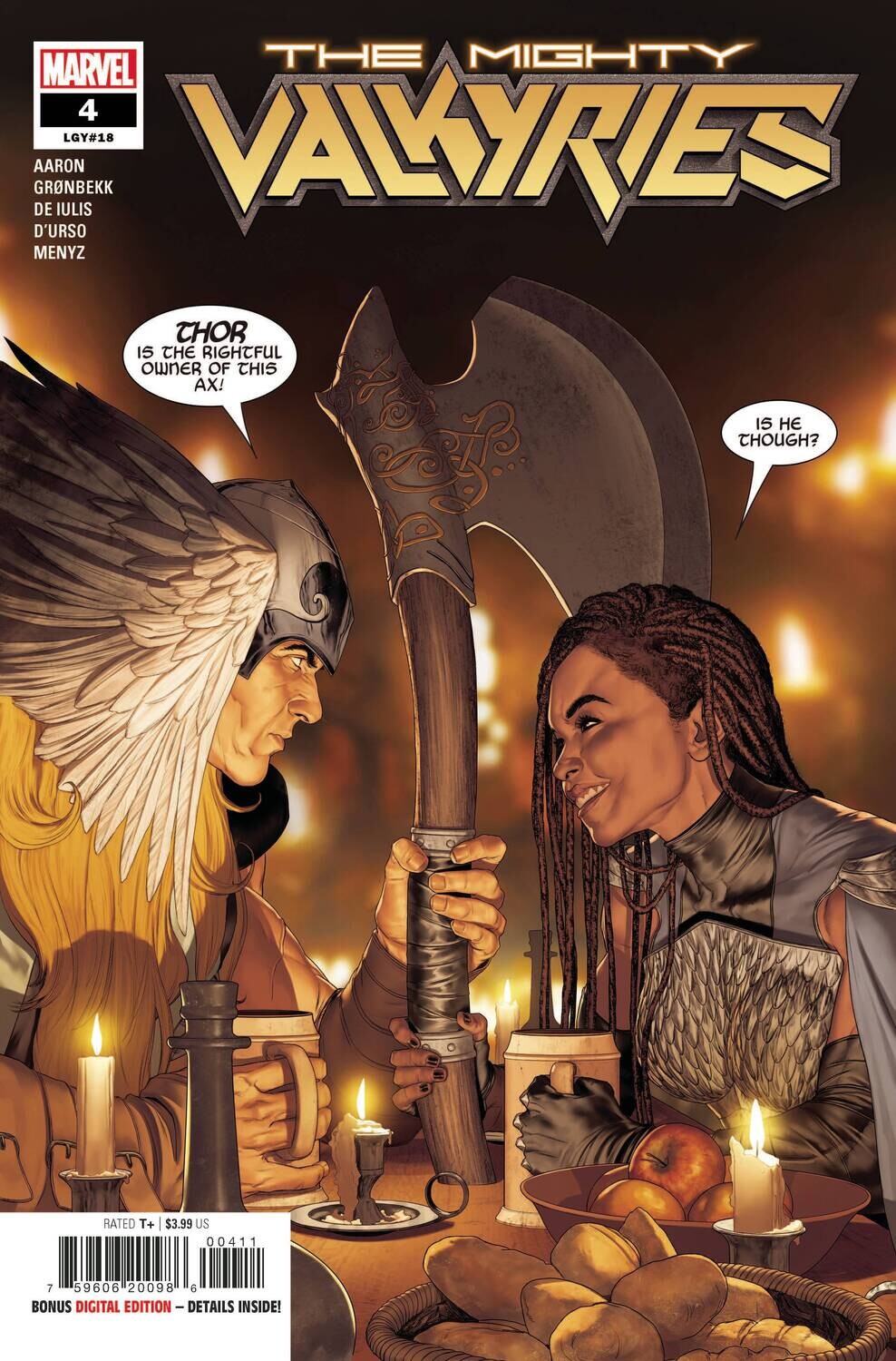 MIGHTY VALKYRIES #4 (OF 5)
MARVEL COMICS
(28th July 2021)