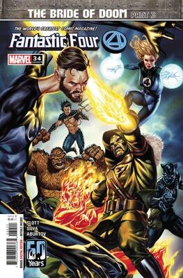 FANTASTIC FOUR #34 MARVEL COMICS (28th July 2021)