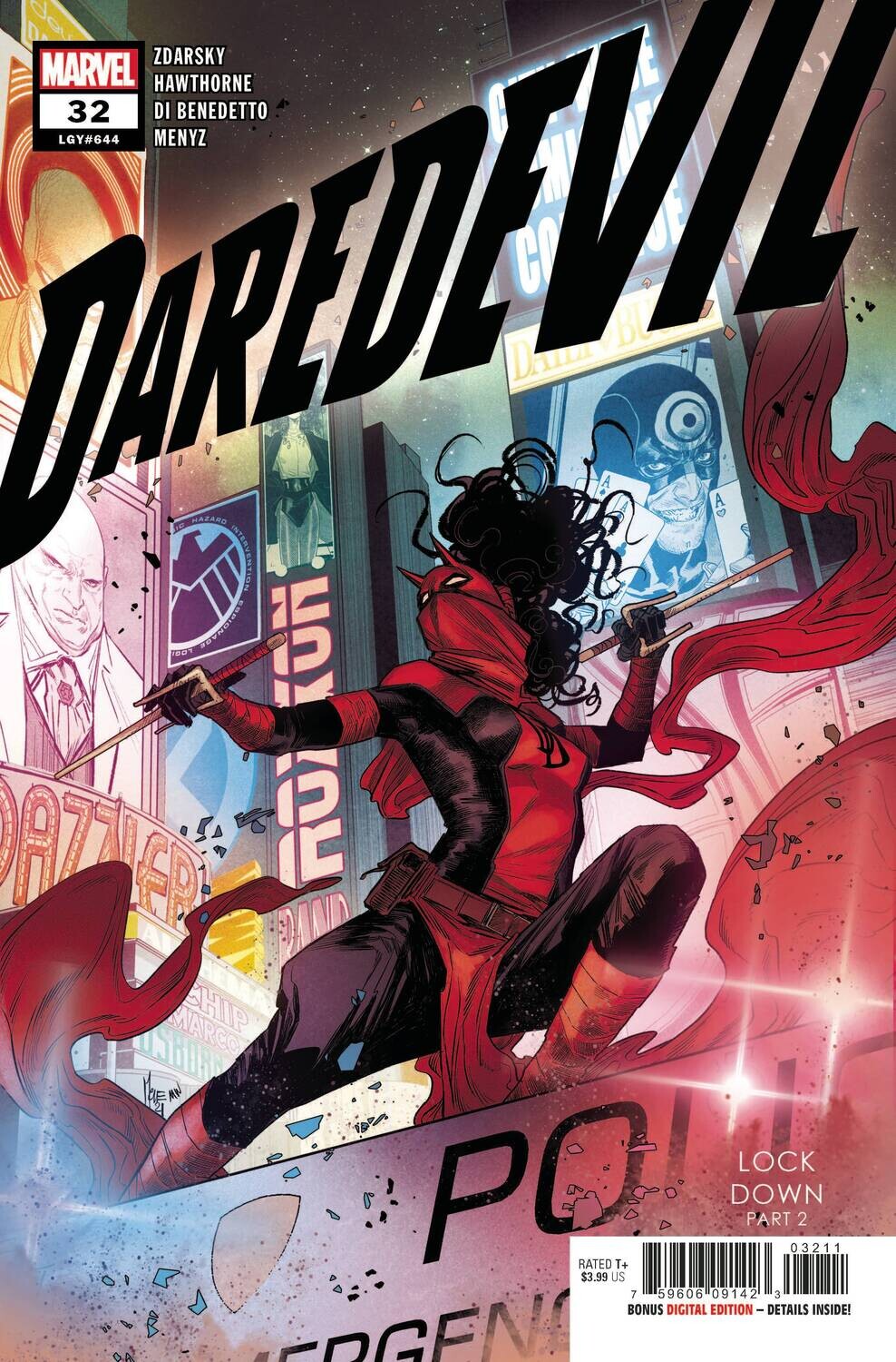 DAREDEVIL #32
MARVEL COMICS
(28th July 2021)