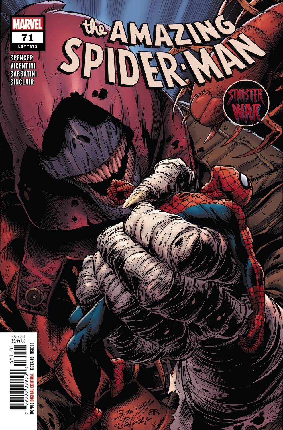 AMAZING SPIDER-MAN #71 SINW
MARVEL COMICS
(28th July 2021)