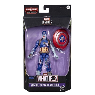 Marvel Legends 6" Disney Plus Wave 2 Zombie Captain America (THE WATCHER BAF) *IMPORT PRICED*