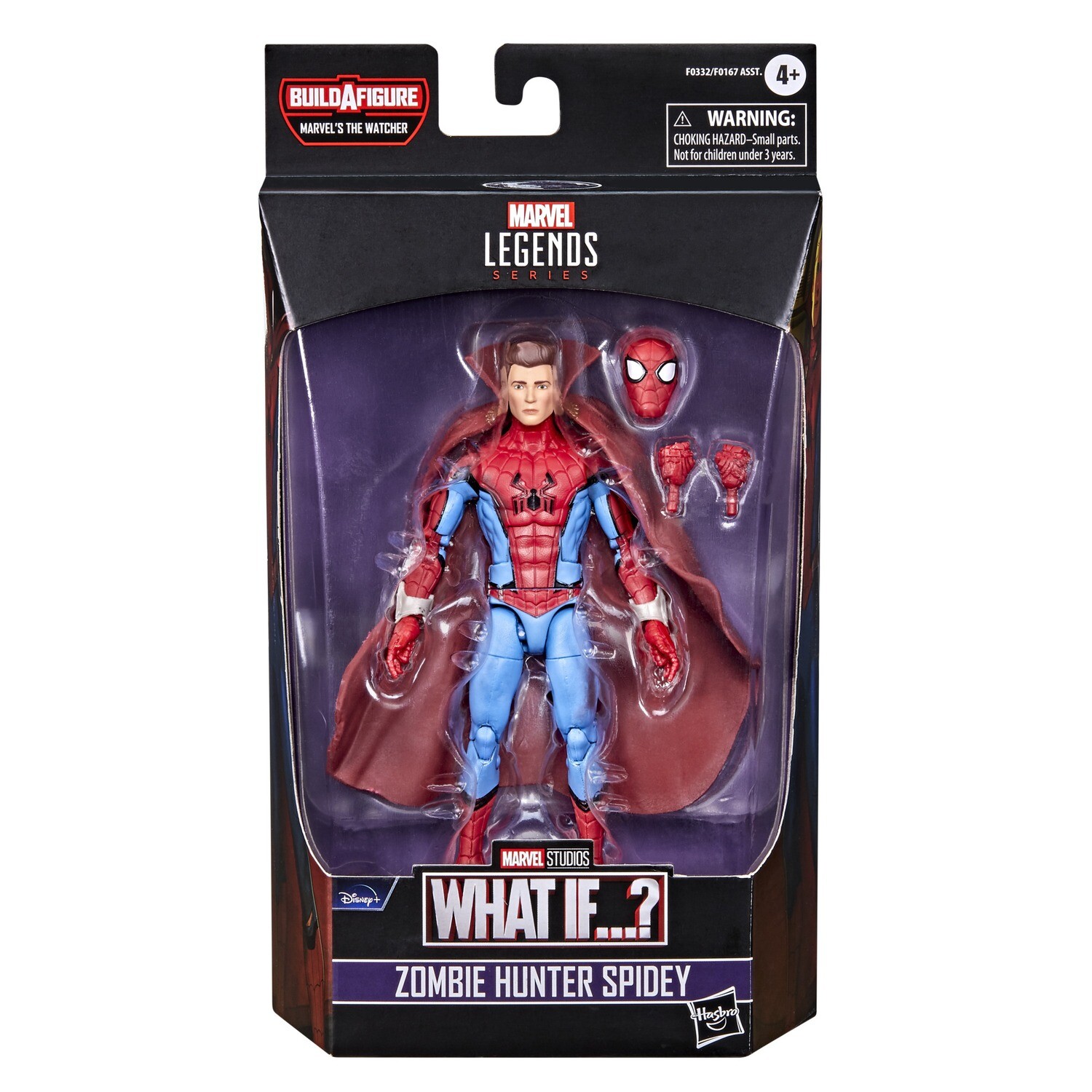 Marvel Legends 6" Disney Plus Wave 2 - Zombie Hunter Spidey (THE WATCHER BAF)