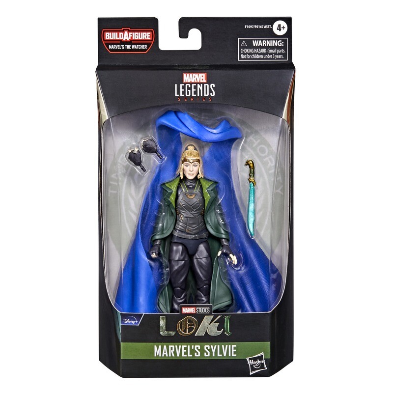 Marvel Legends 6" Disney Plus Wave 2 Marvel’s Sylvie (THE WATCHER BAF)