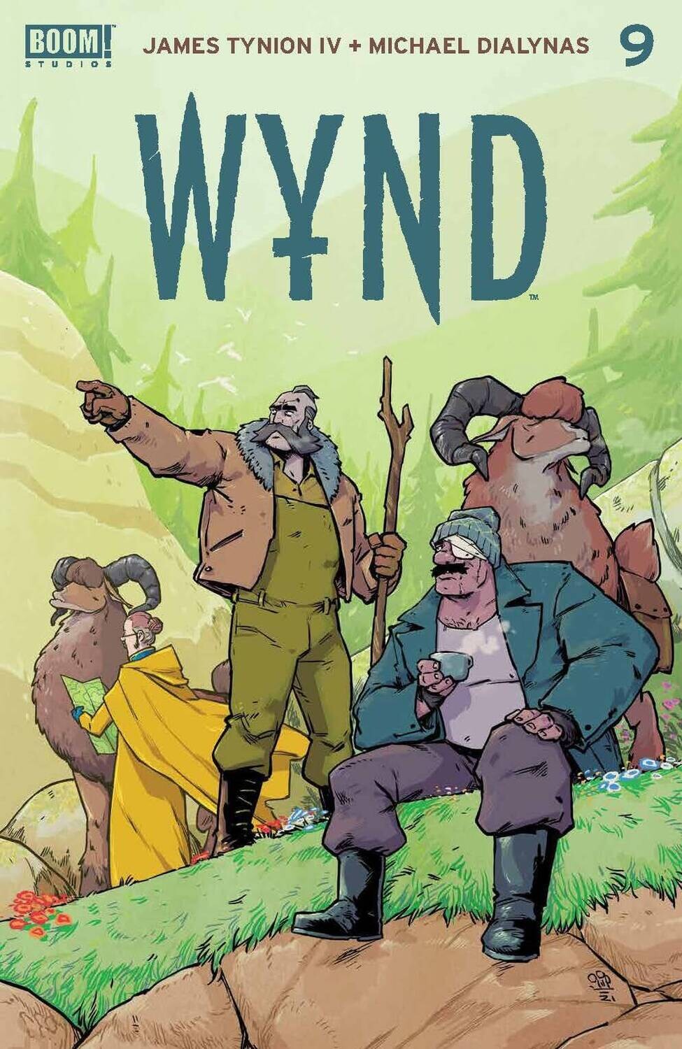 WYND #9 CVR A DIALYNAS
BOOM! STUDIOS COMICS
(4th August 2021)