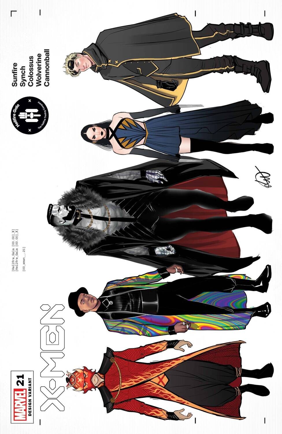 X-MEN #21 WERNECK CHARACTER DESIGN VAR
MARVEL COMICS
(4th August 2021)