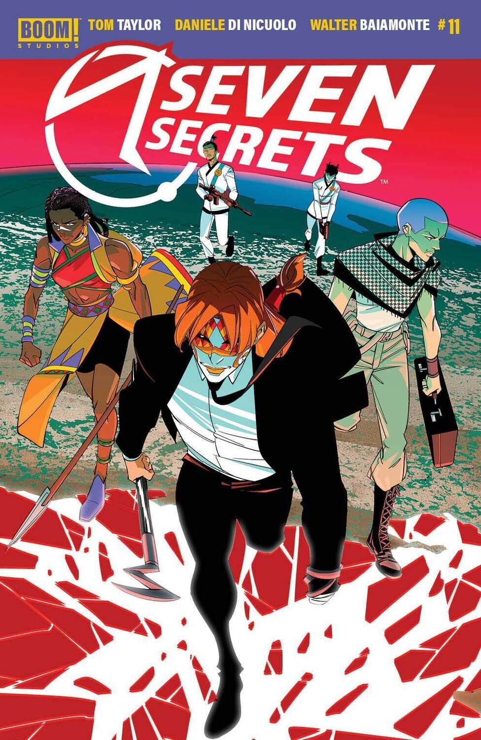 SEVEN SECRETS #11 CVR A DI NICUOLO
BOOM! STUDIOS COMICS
(4th August 2021)