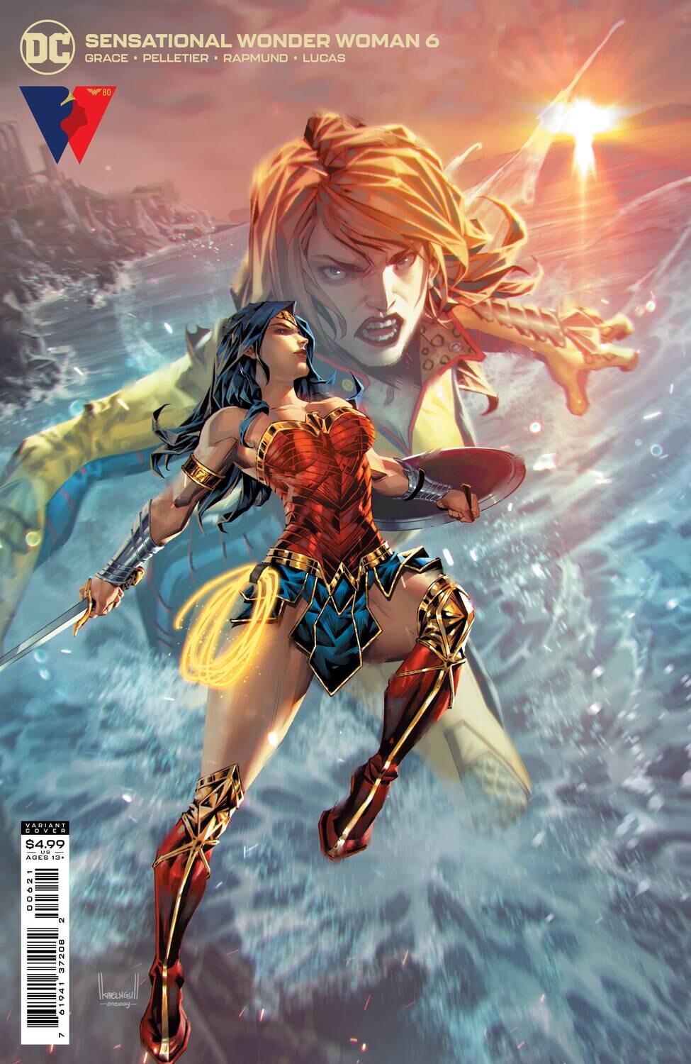 SENSATIONAL WONDER WOMAN #6 CVR B CARDSTOCK VAR
DC COMICS
(4th August 2021)
