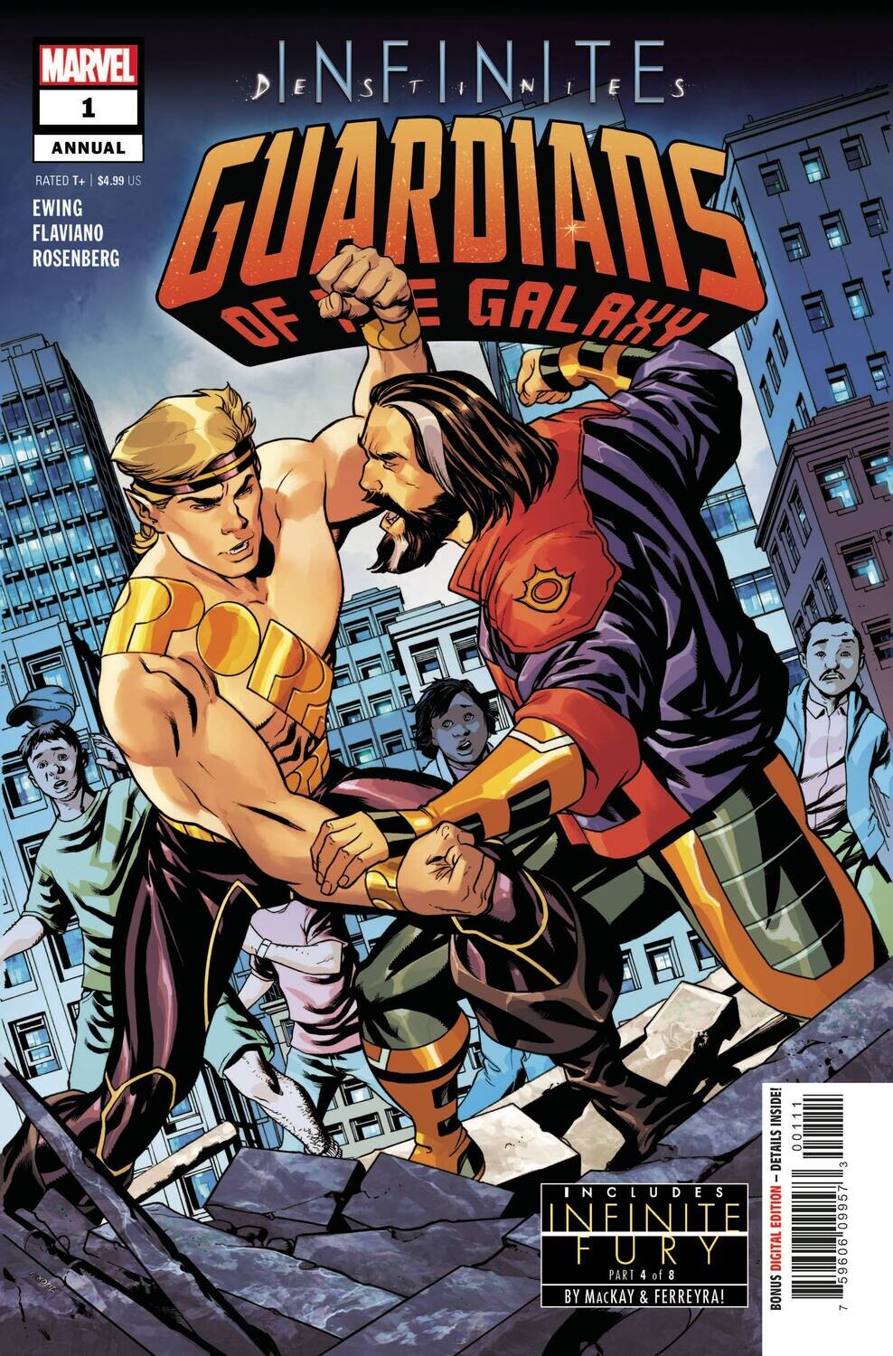 GUARDIANS OF THE GALAXY ANNUAL #1 INFD
MARVEL COMICS
(4th August 2021)