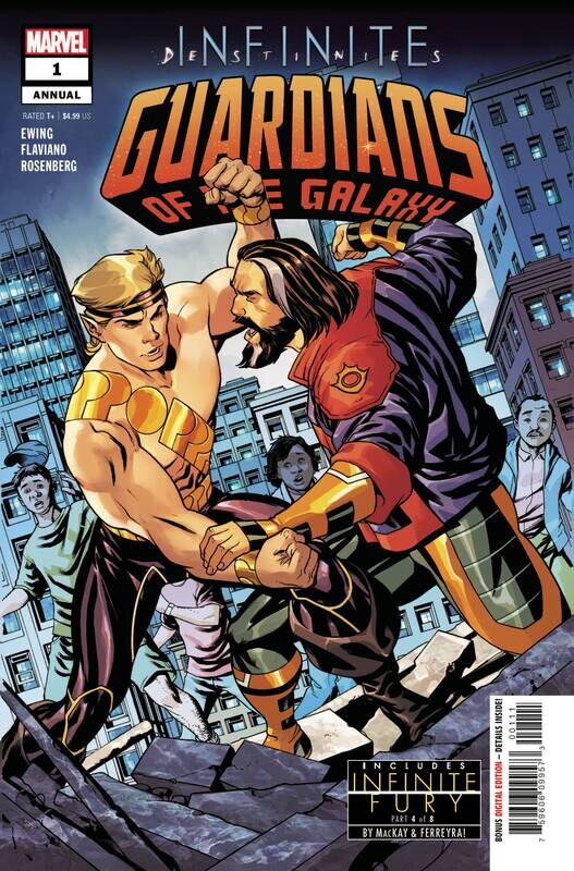 GUARDIANS OF THE GALAXY ANNUAL #1 INFD
MARVEL COMICS
(4th August 2021)