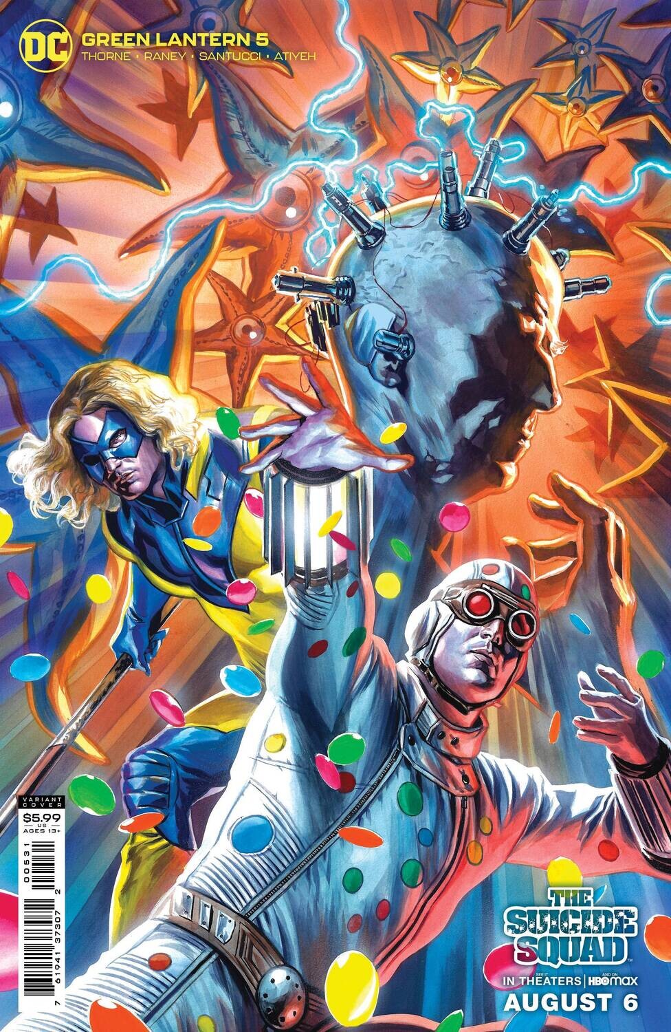 GREEN LANTERN #5 CVR C SUICIDE SQUAD MOVIE VAR
DC COMICS
(4th August 2021)