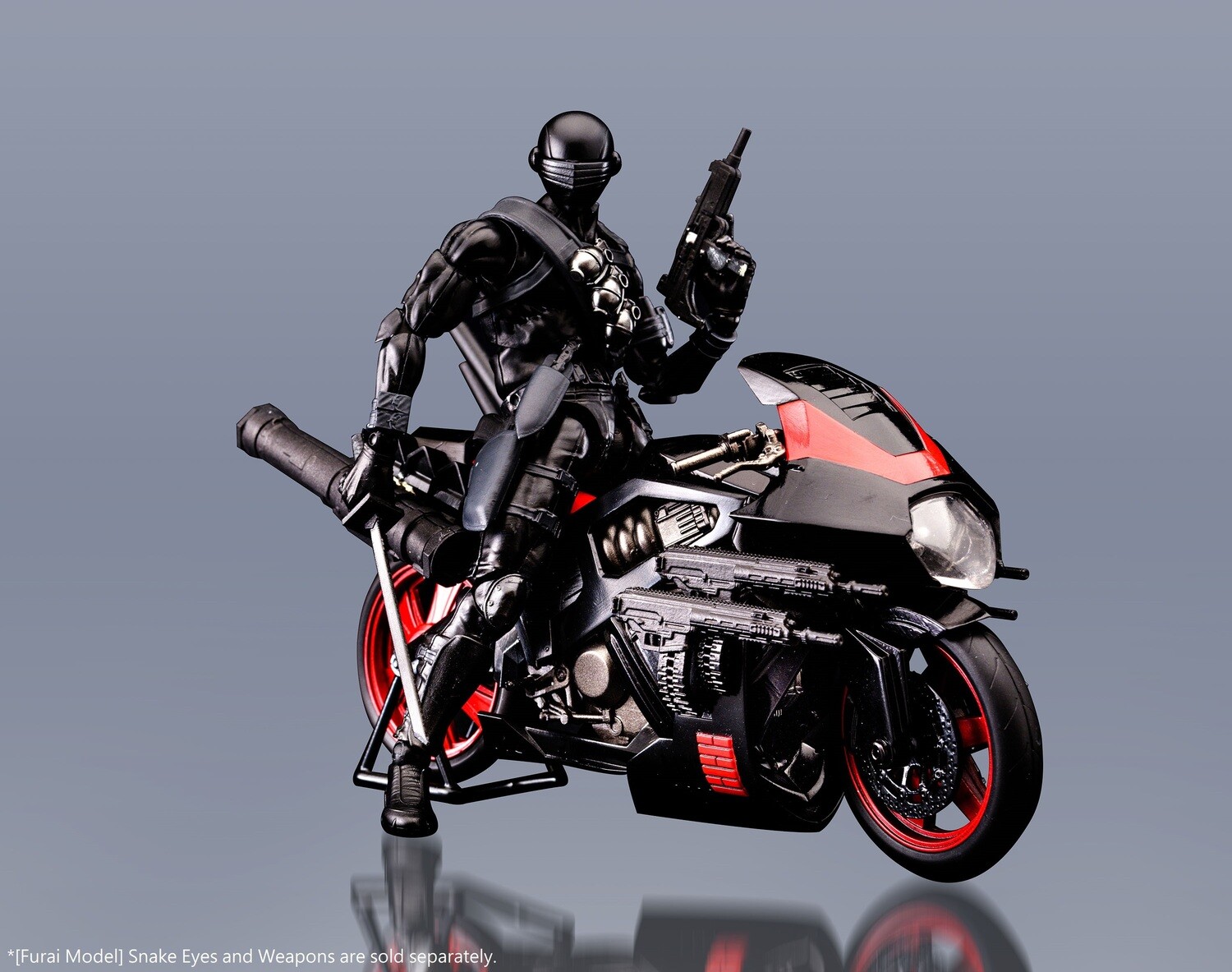 Flame Toys - GI Joe Speed Cycle (for Snake Eyes) Flame Toys Furai Model Kit