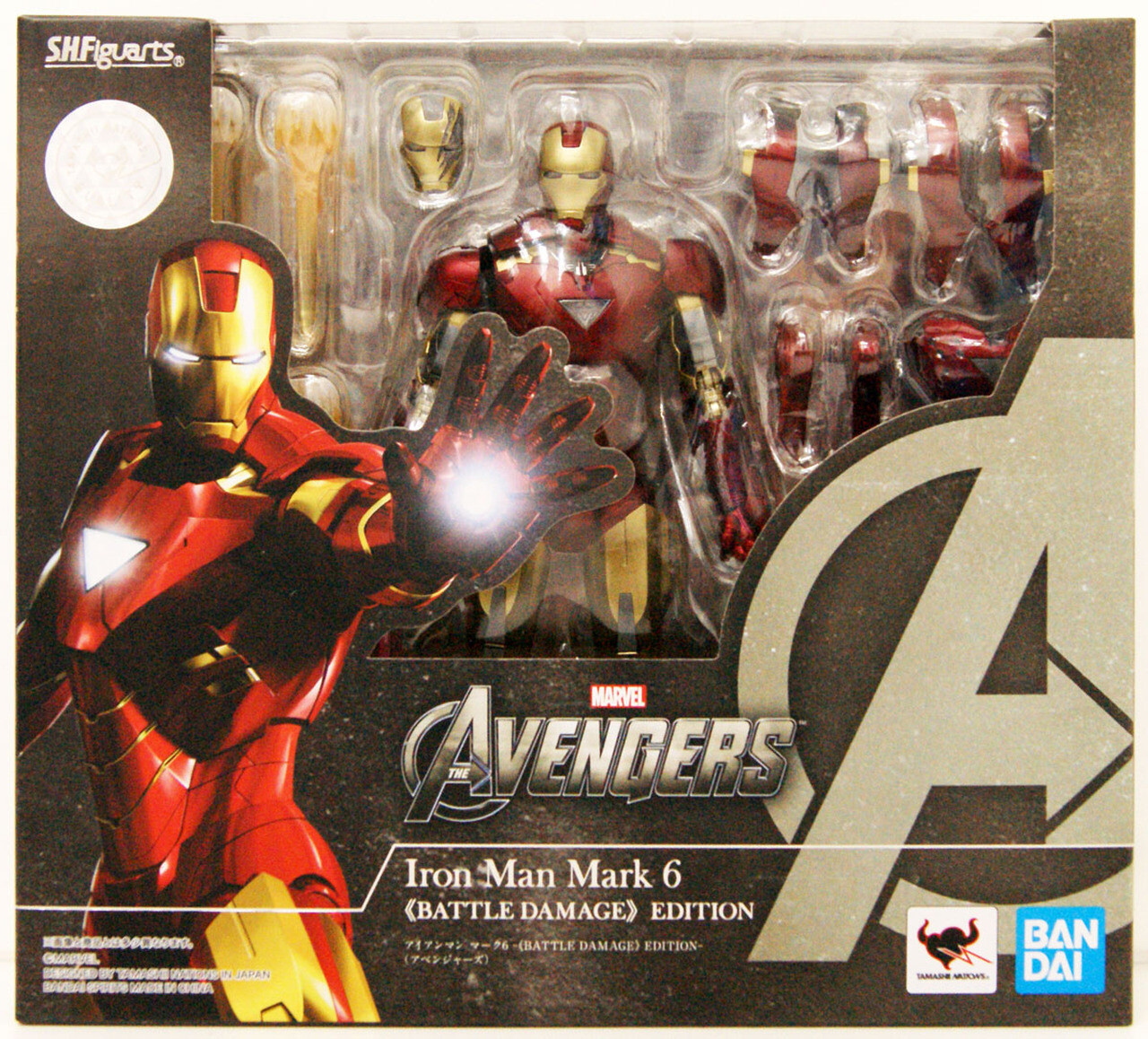 Bandai The Avengers S.H.Figuarts Iron Man Mark 6 Battle Of New York Edition