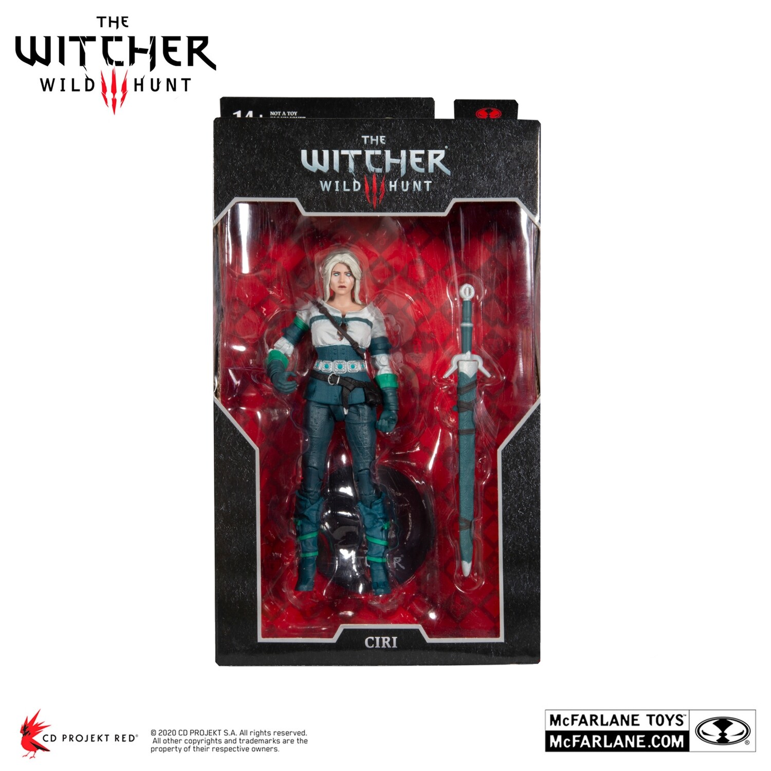 McFarlane Toys 7" The Witcher Ciri (Elder Blood)