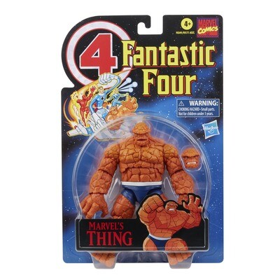 Marvel Legends 6" Retro Fantastic Four Wave - Marvel's Thing