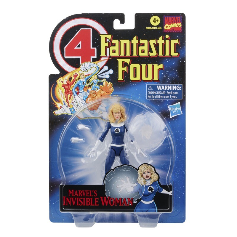 Marvel Legends 6" Retro Fantastic Four Wave Marvel's Invisible Woman