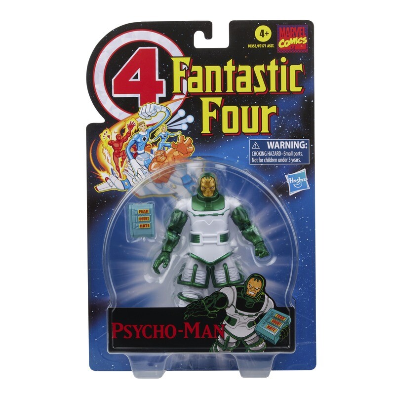 Marvel Legends 6" Retro Fantastic Four Wave Psycho Man