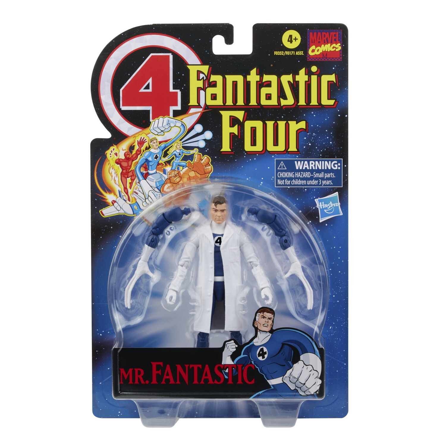 Marvel Legends 6" Retro Fantastic Four Wave - Mr. Fantastic