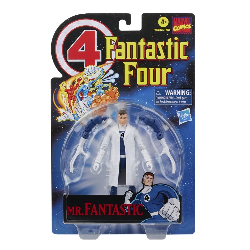 Marvel Legends 6" Retro Fantastic Four Wave Mr. Fantastic