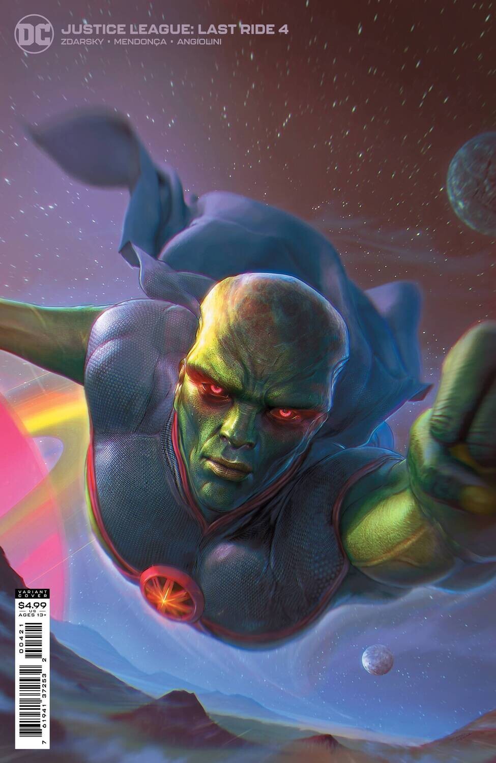JUSTICE LEAGUE LAST RIDE #4 CVR B CARDSTOCK VAR
DC COMICS
(11th August 2021)
