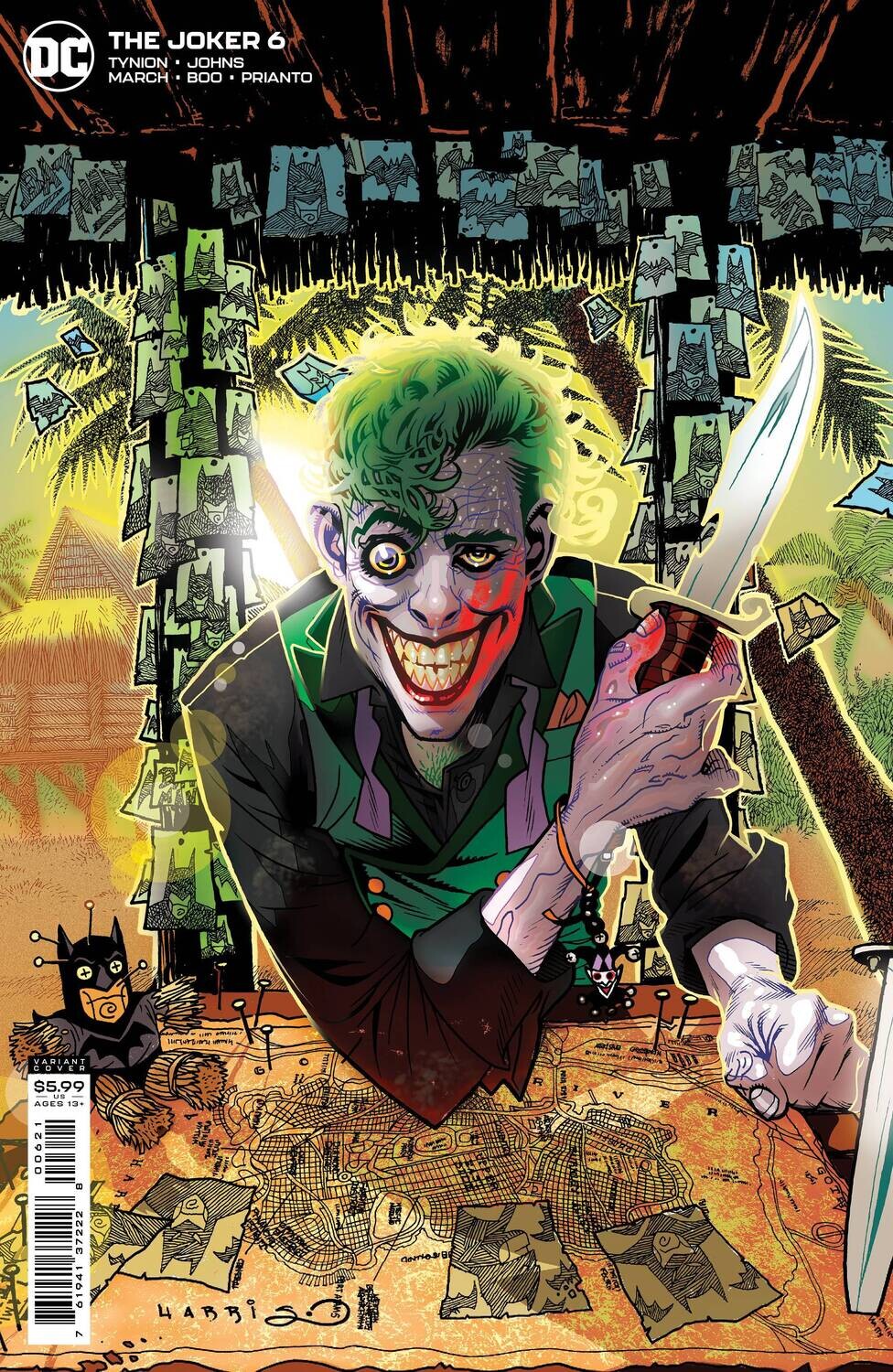 JOKER #6 CVR B
DC COMICS
(11th August 2021)