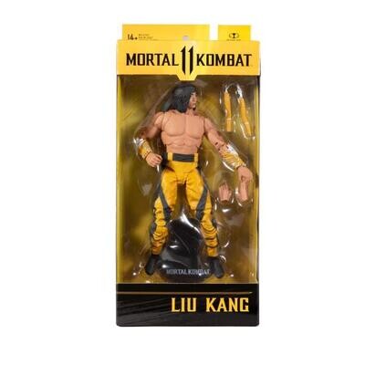 McFarlane Toys 7" Mortal Kombat XI Liu Kang (Fighting Abbot) Action Figure