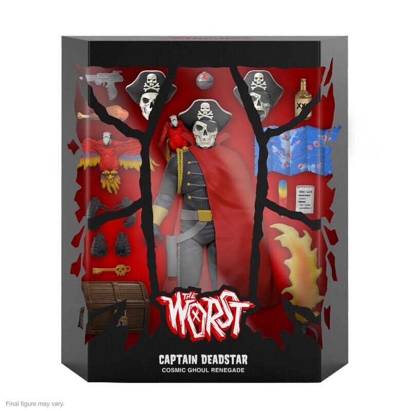 Super7 - The Worst Wave 1 Ultimate  - Captain Deadstar Figure