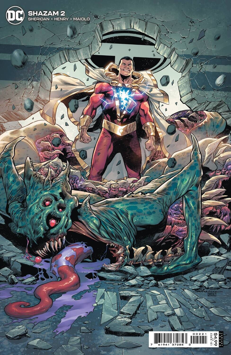 SHAZAM #2 CVR B CARDSTOCK VAR
DC COMICS
(18th August 2021)