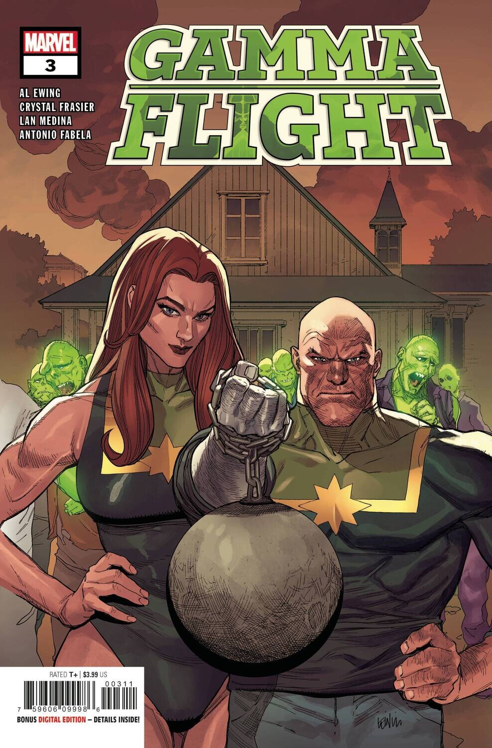 GAMMA FLIGHT #3 (OF 5)
MARVEL COMICS
(18th August 2021)